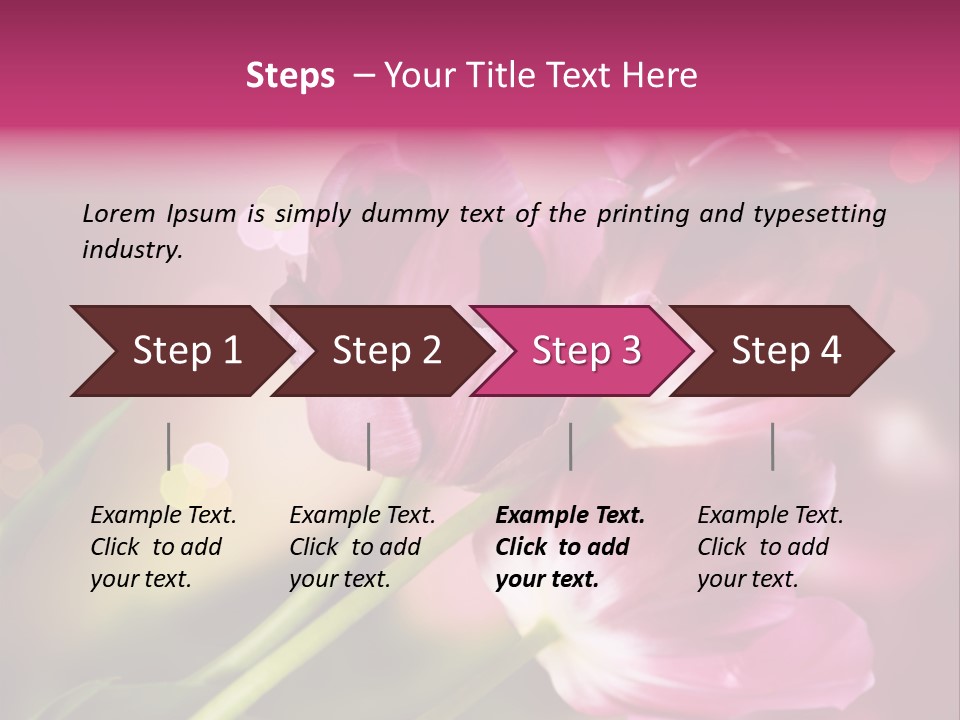 Spring Space Bunch PowerPoint Template