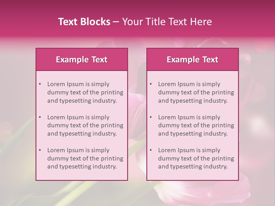 Spring Space Bunch PowerPoint Template