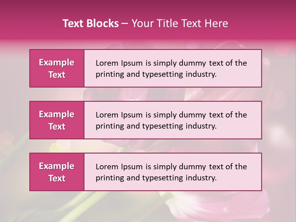 Spring Space Bunch PowerPoint Template