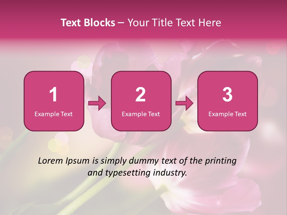 Spring Space Bunch PowerPoint Template