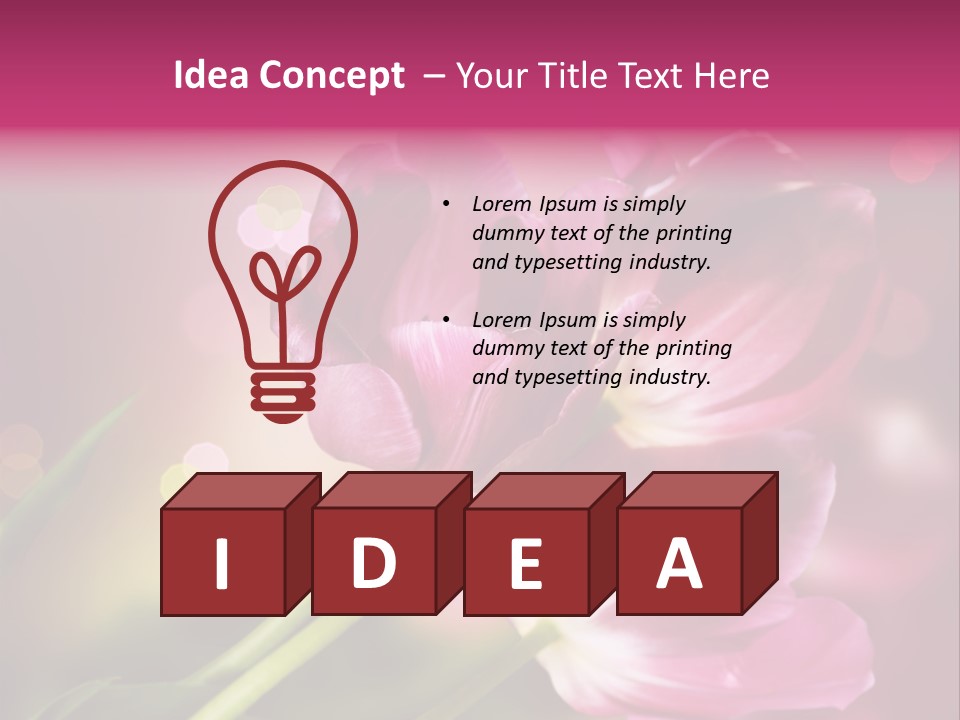 Spring Space Bunch PowerPoint Template