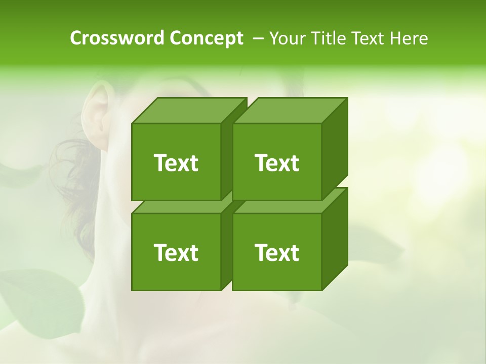 Skin Well Being Herbal PowerPoint Template