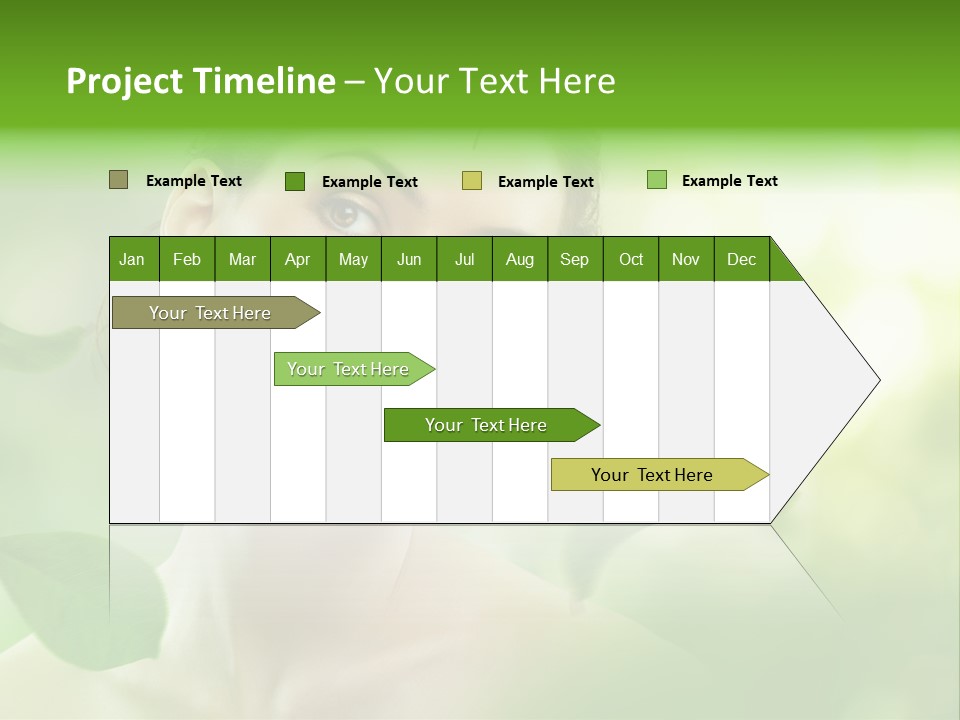 Skin Well Being Herbal PowerPoint Template