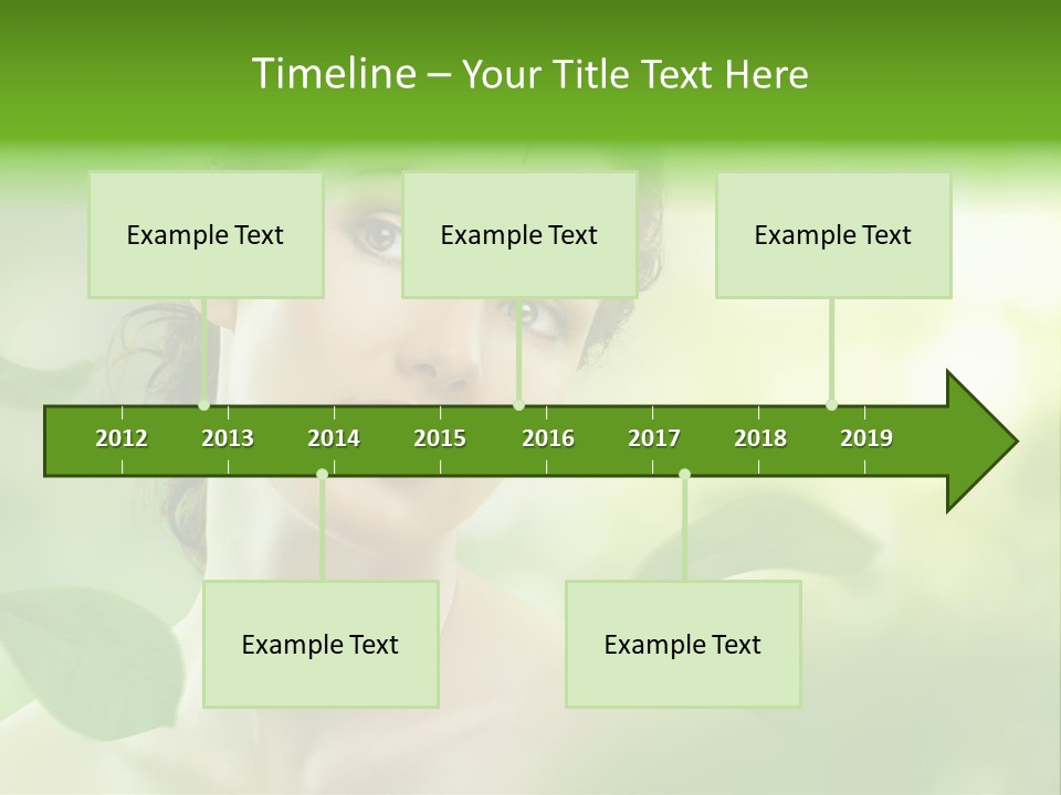 Skin Well Being Herbal PowerPoint Template
