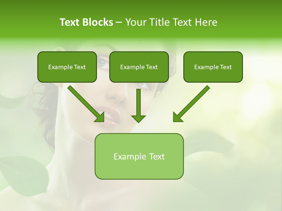 Skin Well Being Herbal PowerPoint Template