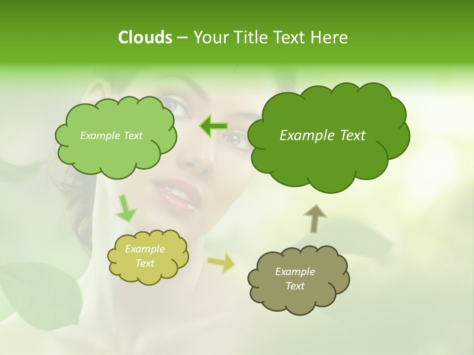 Skin Well Being Herbal PowerPoint Template