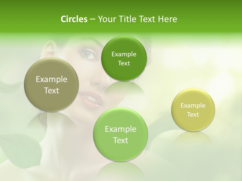 Skin Well Being Herbal PowerPoint Template