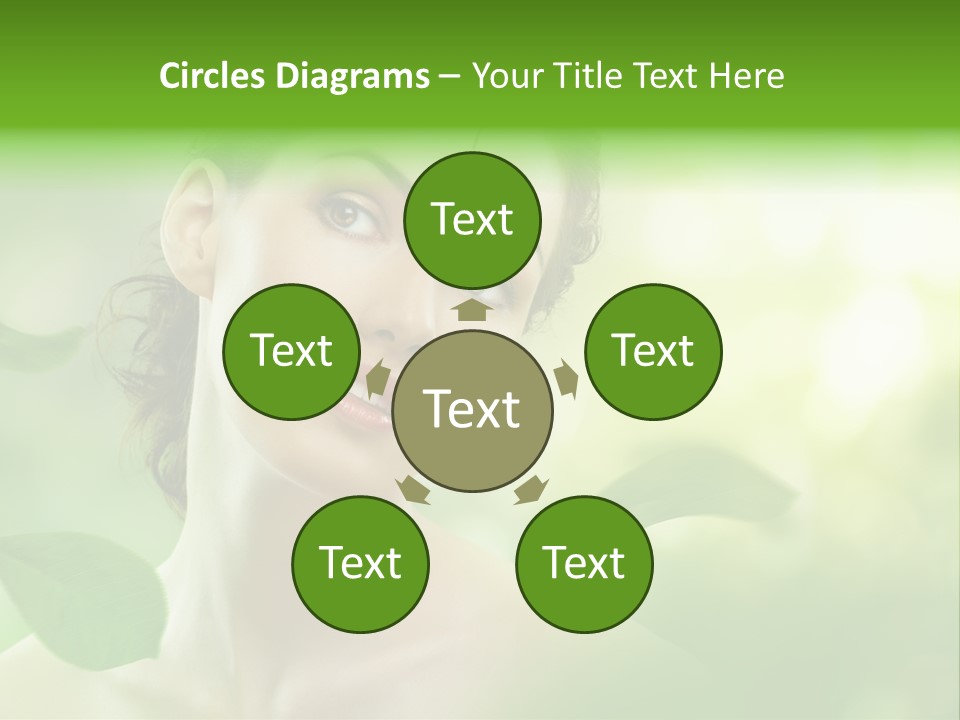 Skin Well Being Herbal PowerPoint Template