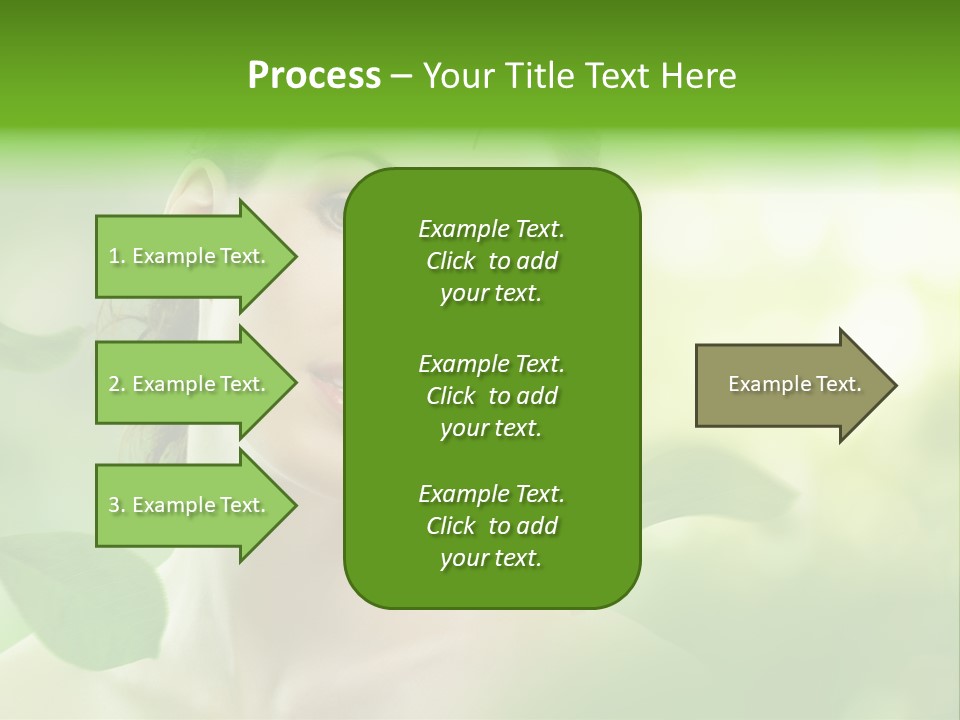 Skin Well Being Herbal PowerPoint Template