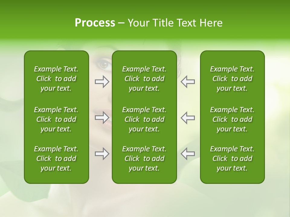 Skin Well Being Herbal PowerPoint Template