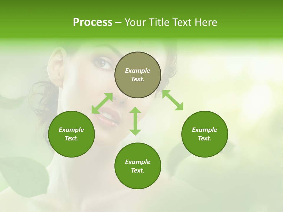 Skin Well Being Herbal PowerPoint Template
