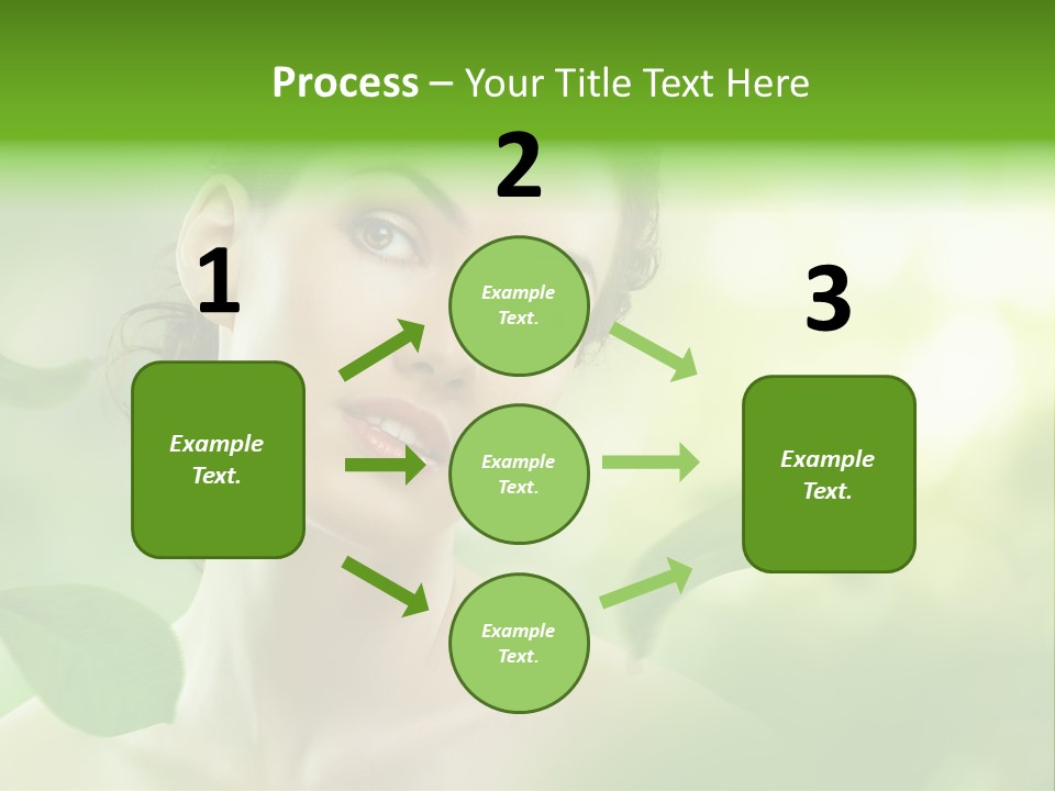 Skin Well Being Herbal PowerPoint Template