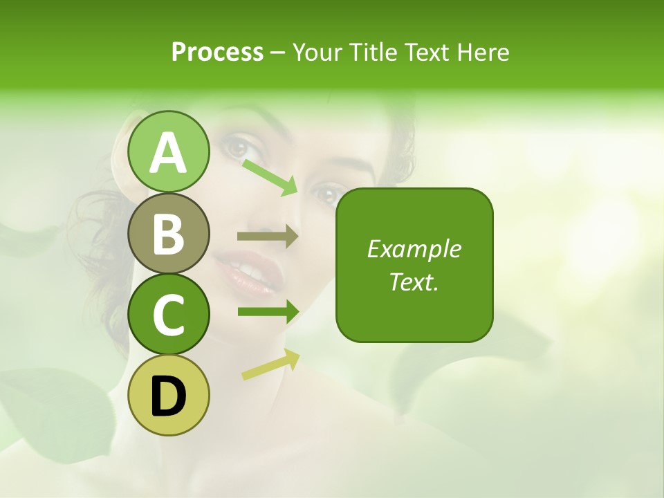 Skin Well Being Herbal PowerPoint Template
