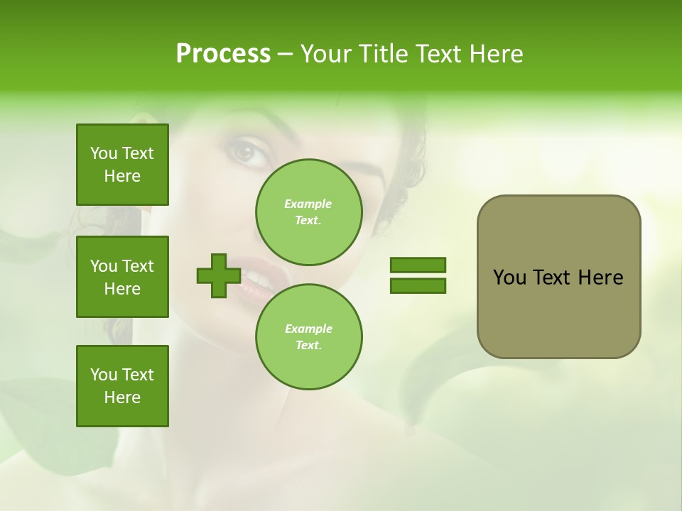 Skin Well Being Herbal PowerPoint Template