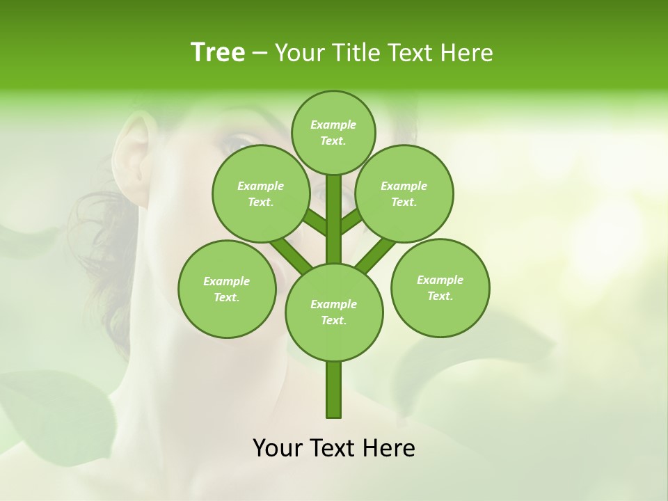 Skin Well Being Herbal PowerPoint Template