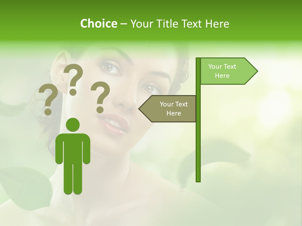 Skin Well Being Herbal PowerPoint Template