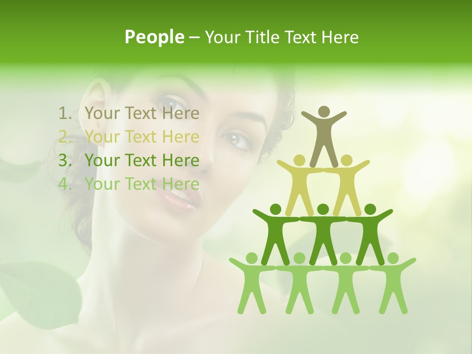 Skin Well Being Herbal PowerPoint Template