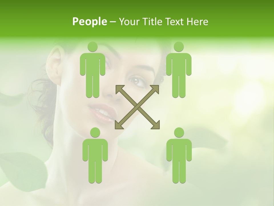 Skin Well Being Herbal PowerPoint Template