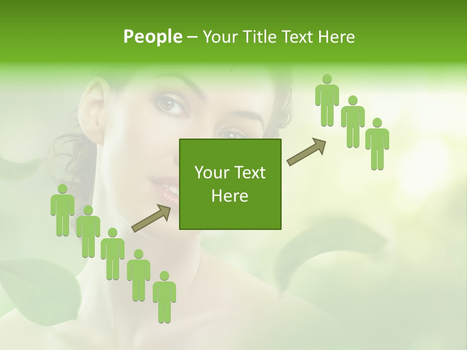 Skin Well Being Herbal PowerPoint Template