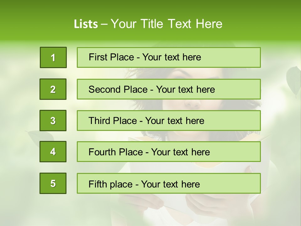 Student Beautiful Nature PowerPoint Template