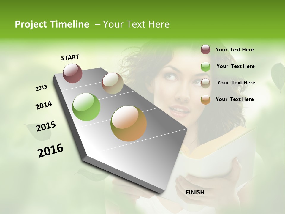 Student Beautiful Nature PowerPoint Template