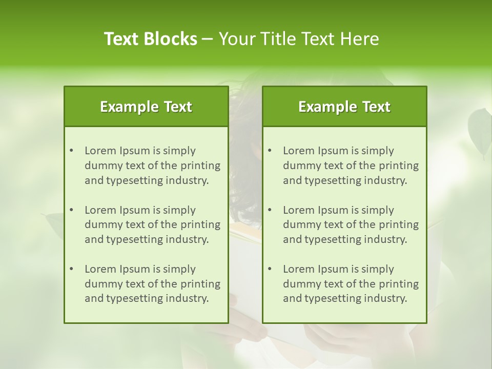 Student Beautiful Nature PowerPoint Template