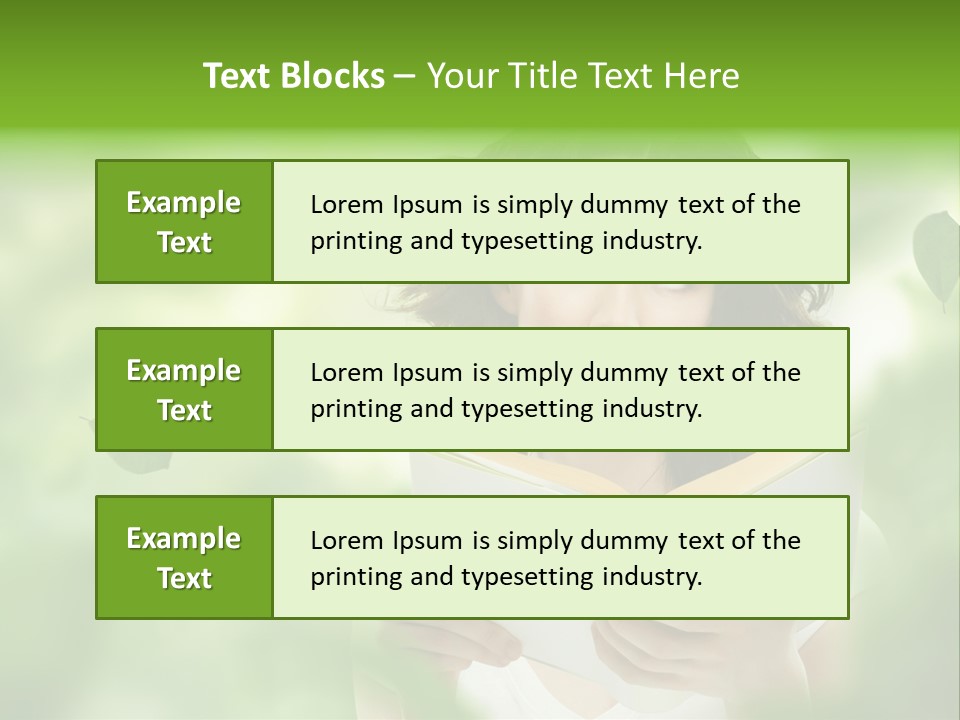 Student Beautiful Nature PowerPoint Template