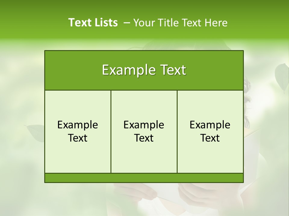 Student Beautiful Nature PowerPoint Template