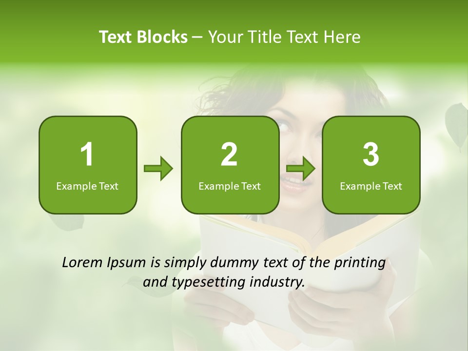 Student Beautiful Nature PowerPoint Template