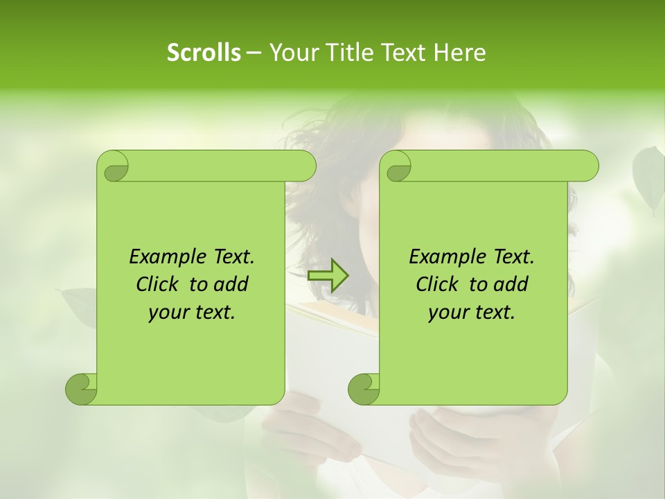 Student Beautiful Nature PowerPoint Template