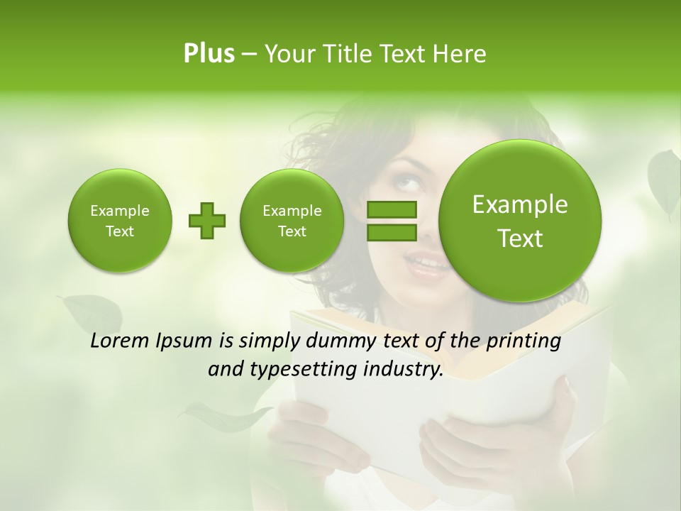 Student Beautiful Nature PowerPoint Template