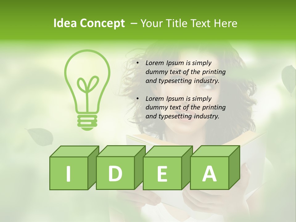 Student Beautiful Nature PowerPoint Template