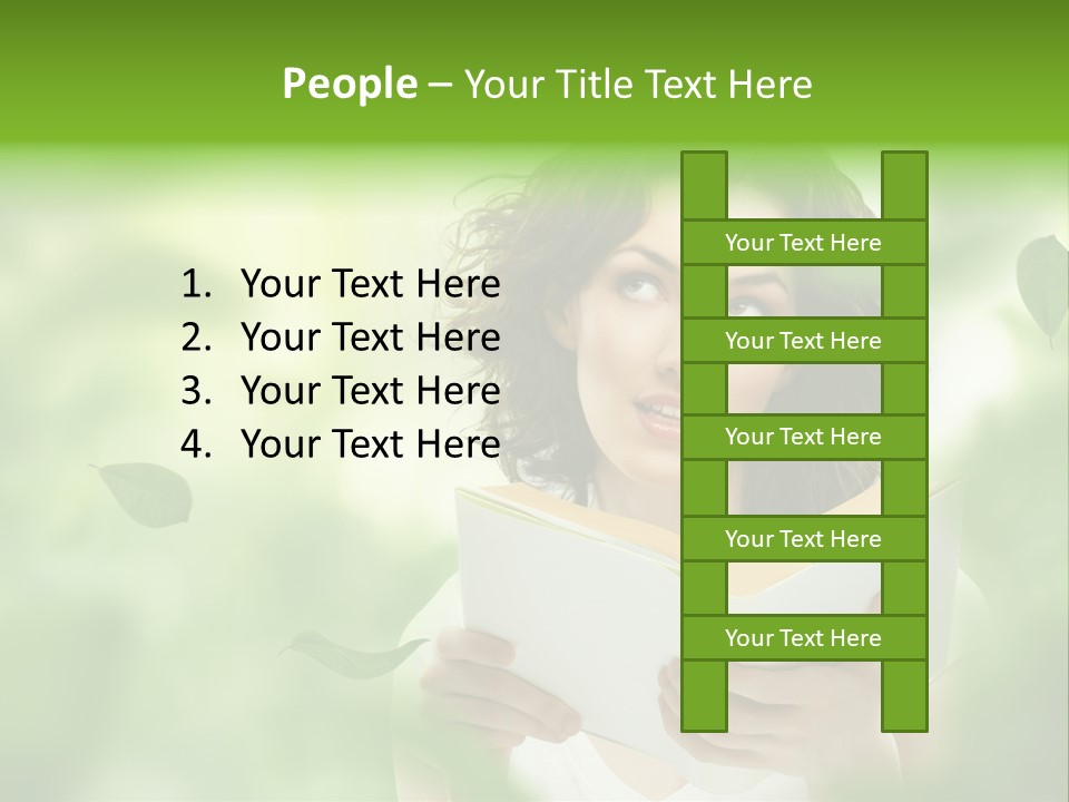 Student Beautiful Nature PowerPoint Template