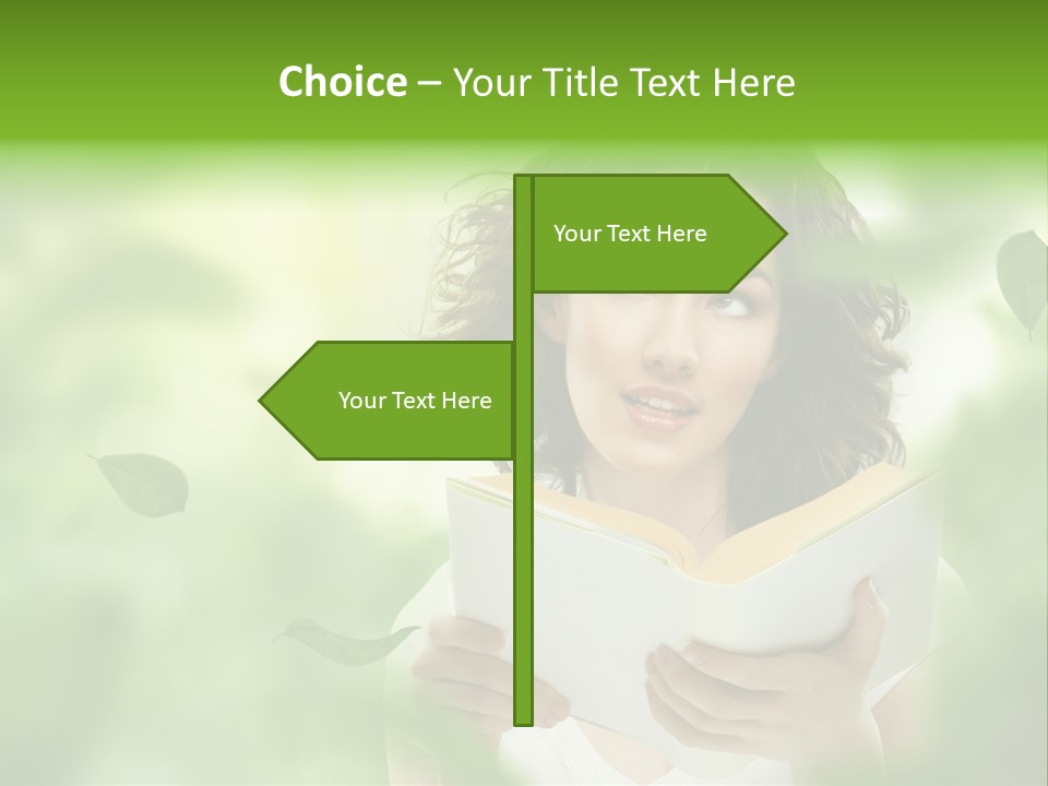 Student Beautiful Nature PowerPoint Template