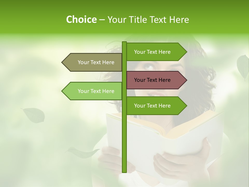 Student Beautiful Nature PowerPoint Template