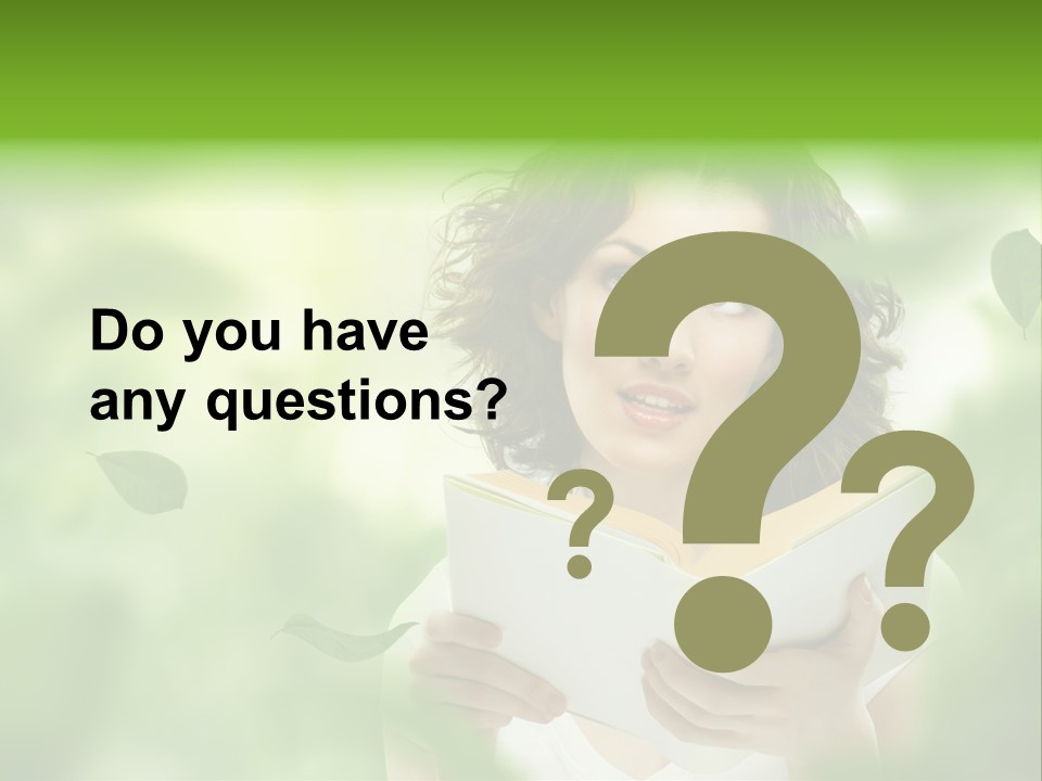 Student Beautiful Nature PowerPoint Template