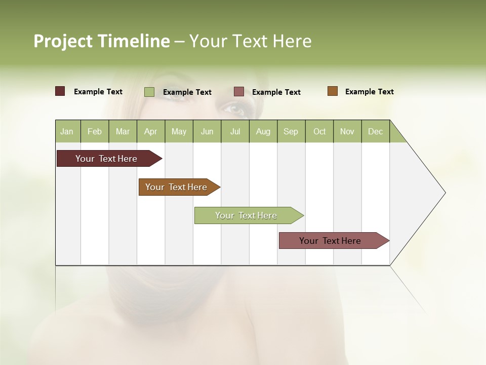 Adult Facial Close Up PowerPoint Template