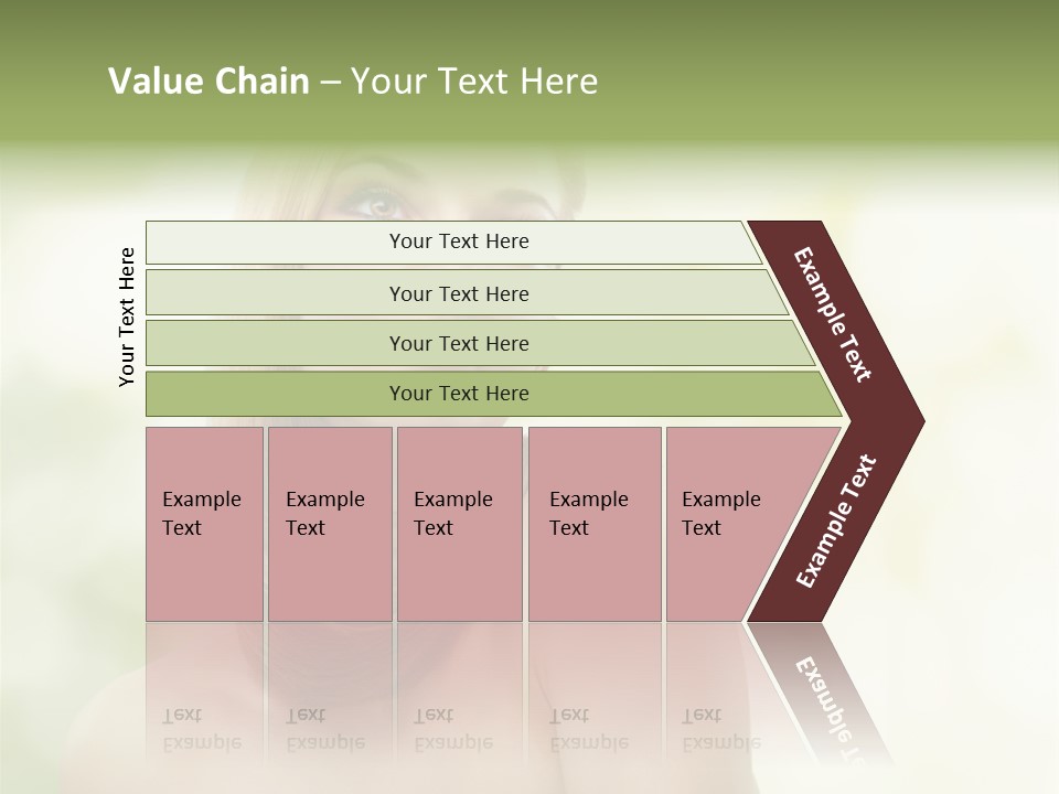 Adult Facial Close Up PowerPoint Template