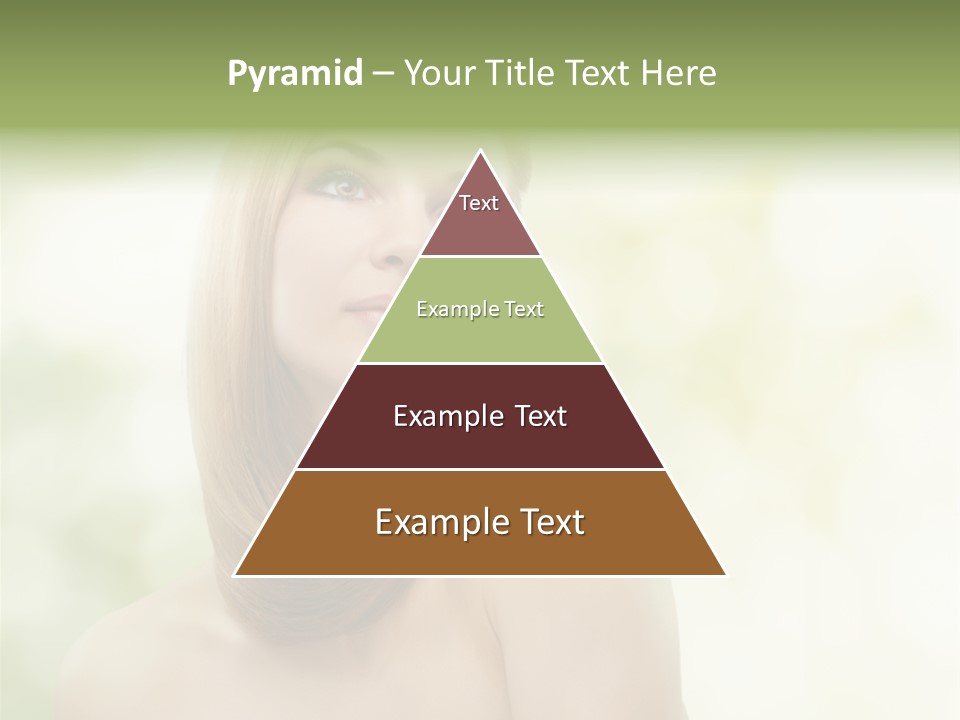 Adult Facial Close Up PowerPoint Template