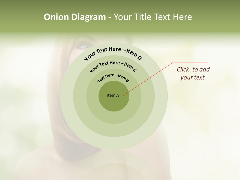 Adult Facial Close Up PowerPoint Template