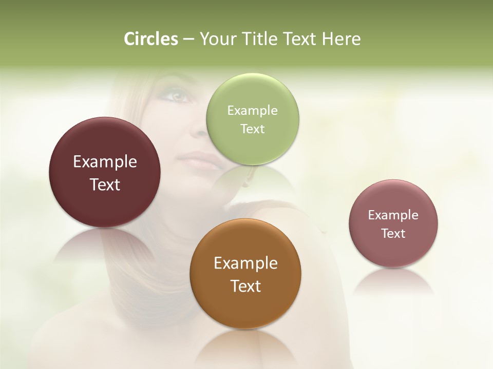 Adult Facial Close Up PowerPoint Template