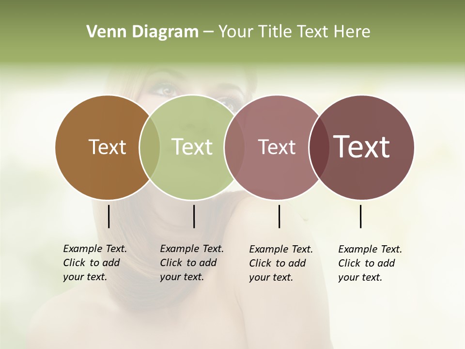 Adult Facial Close Up PowerPoint Template