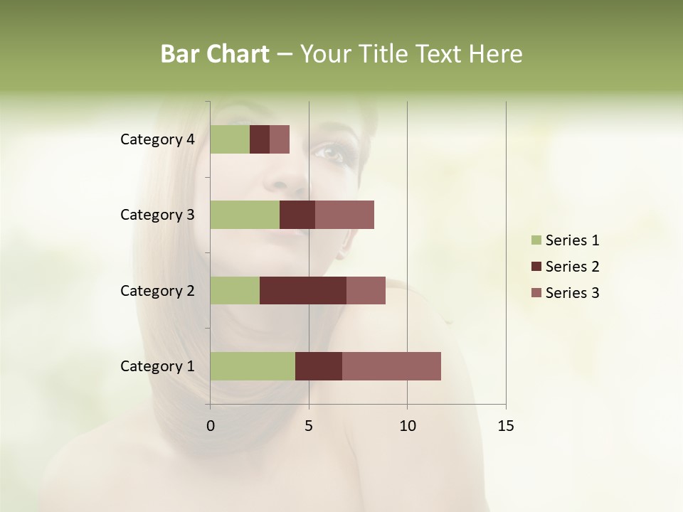 Adult Facial Close Up PowerPoint Template