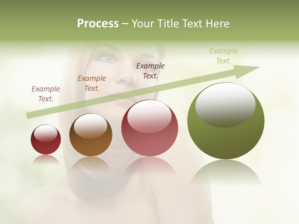 Adult Facial Close Up PowerPoint Template