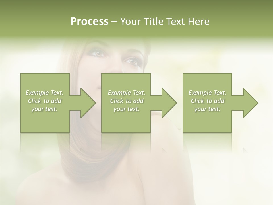 Adult Facial Close Up PowerPoint Template