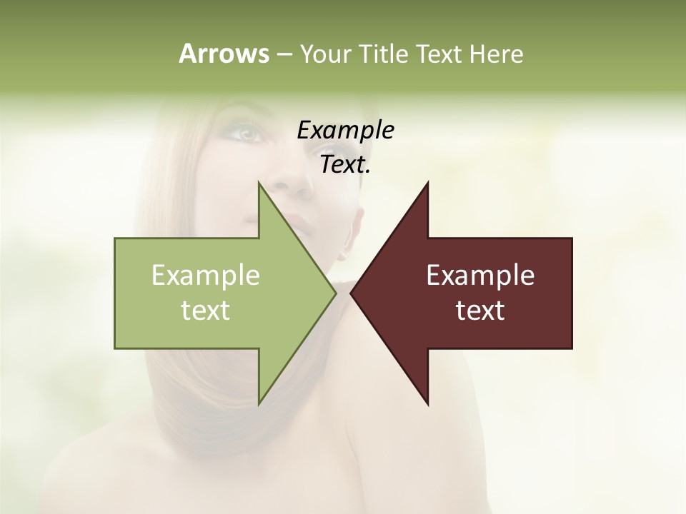 Adult Facial Close Up PowerPoint Template