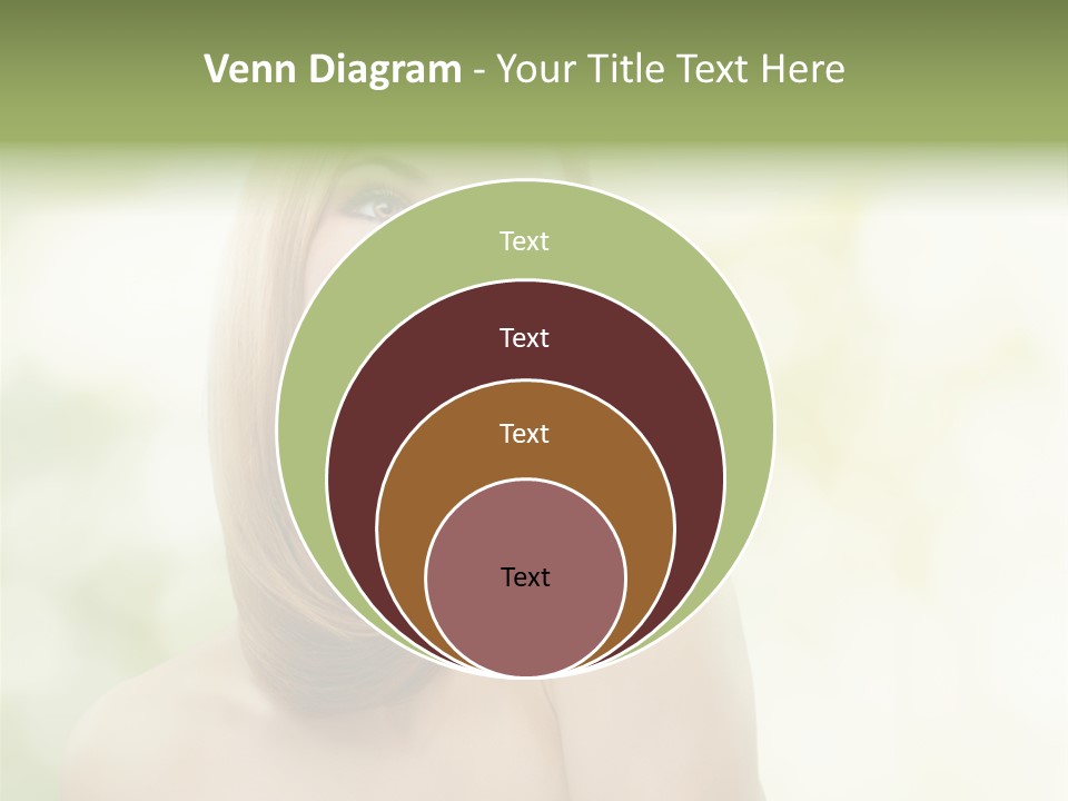 Adult Facial Close Up PowerPoint Template