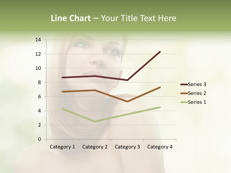 Adult Facial Close Up PowerPoint Template
