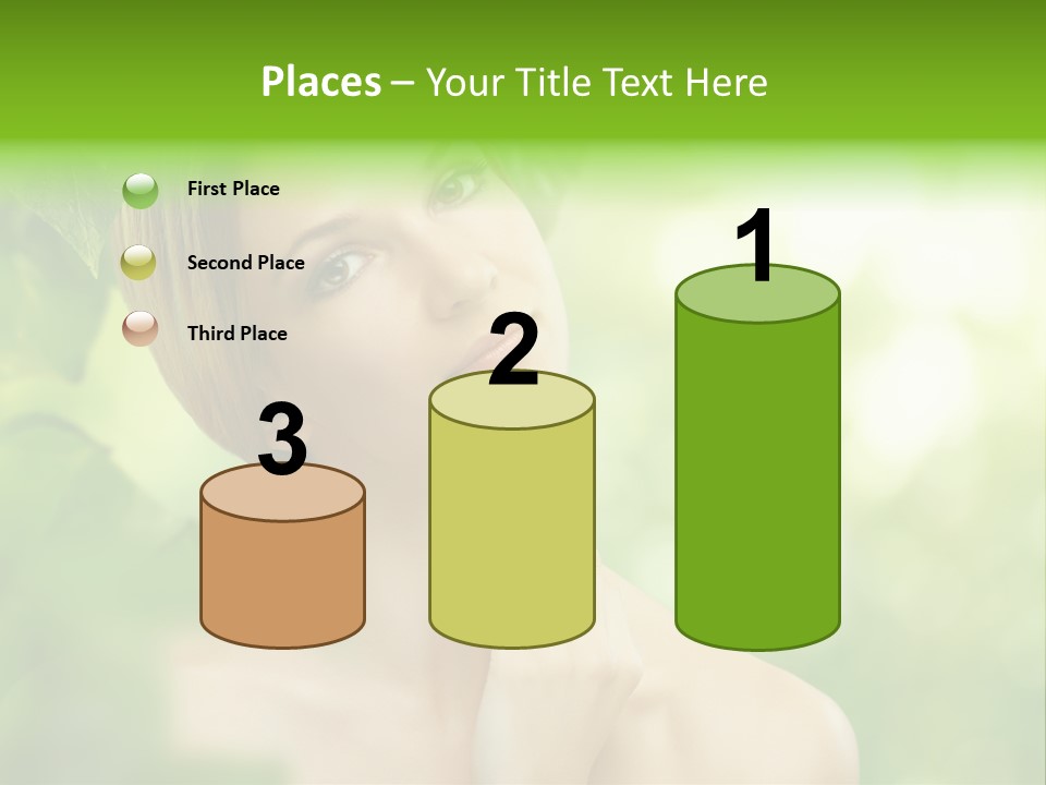 Fragility  Woman PowerPoint Template