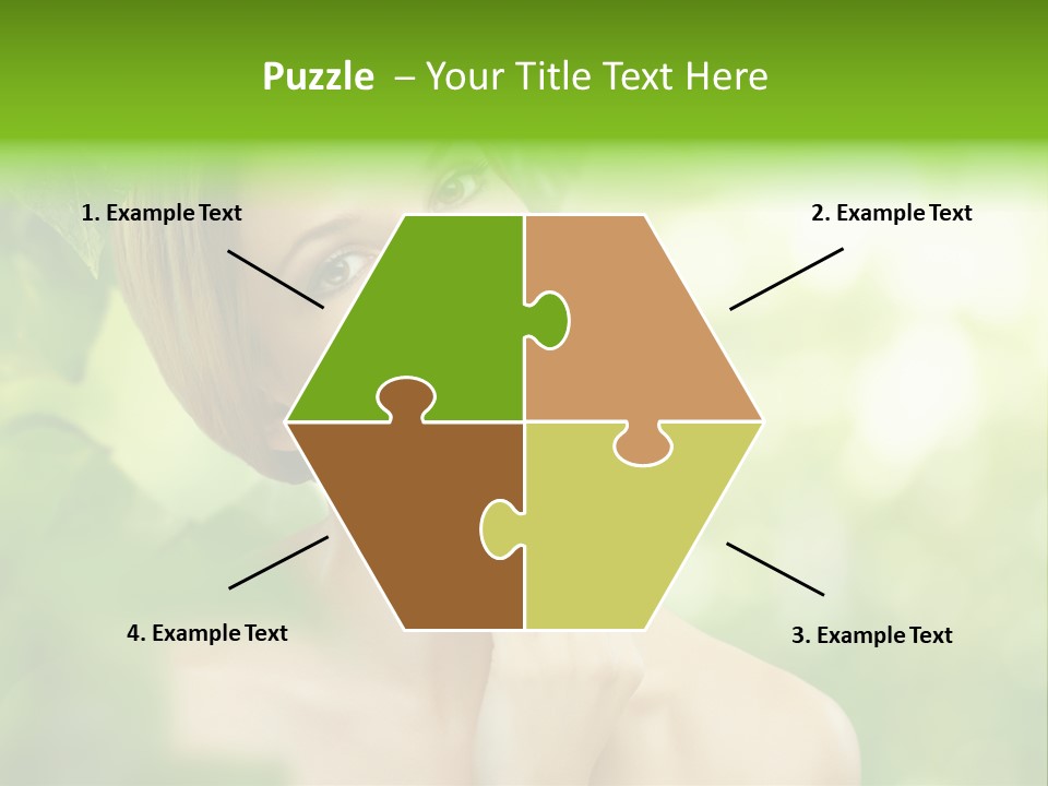 Fragility  Woman PowerPoint Template